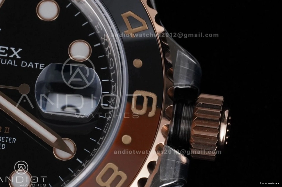 SS SH3285 New Best RG Edition 855 126711 CHNR V 1:1 GMT SS on ARF FastDry Bracelet 904L Master II 1222